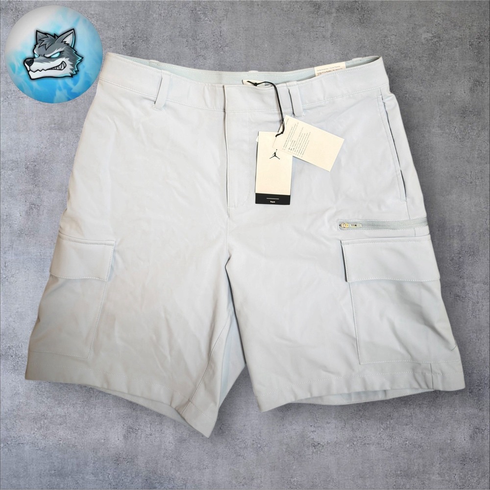 Jordan Golf Cargo Shorts Blue Men's Size 34 Standard Fit Knee Length HQ8703-440